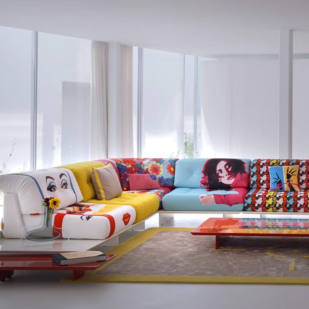 Lounge Pedro Almod&oacute;var "El Deseo", design Hans Hopfer