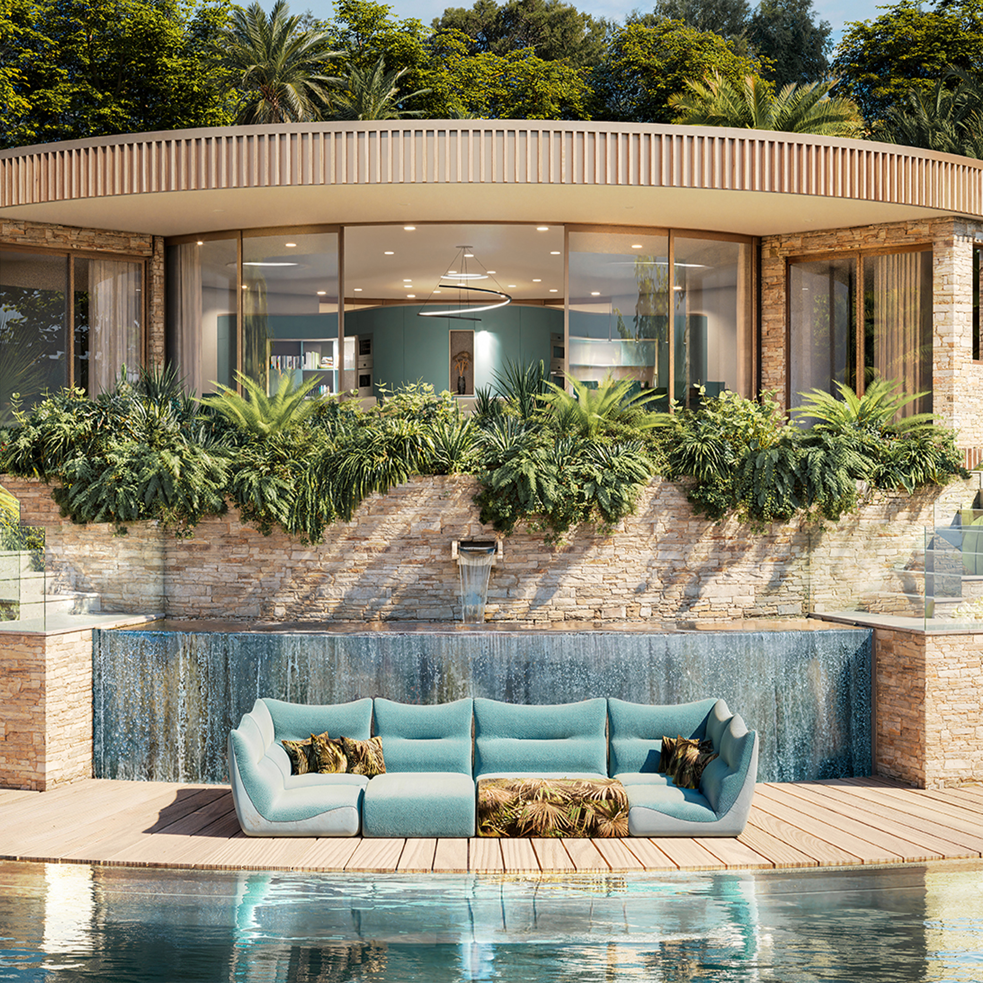 Villa Curv, France