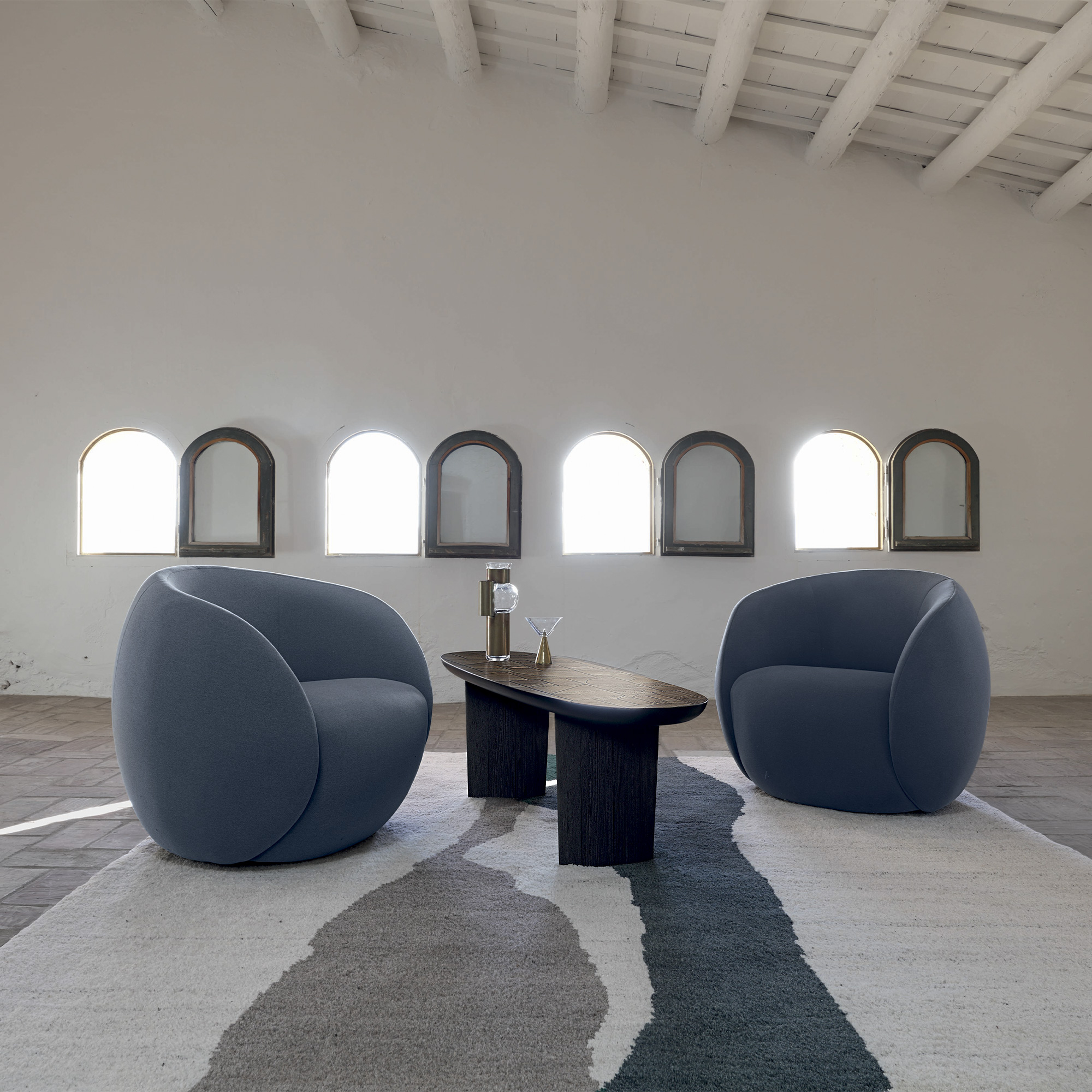 Dot, fauteuils. Design Raphael Navot